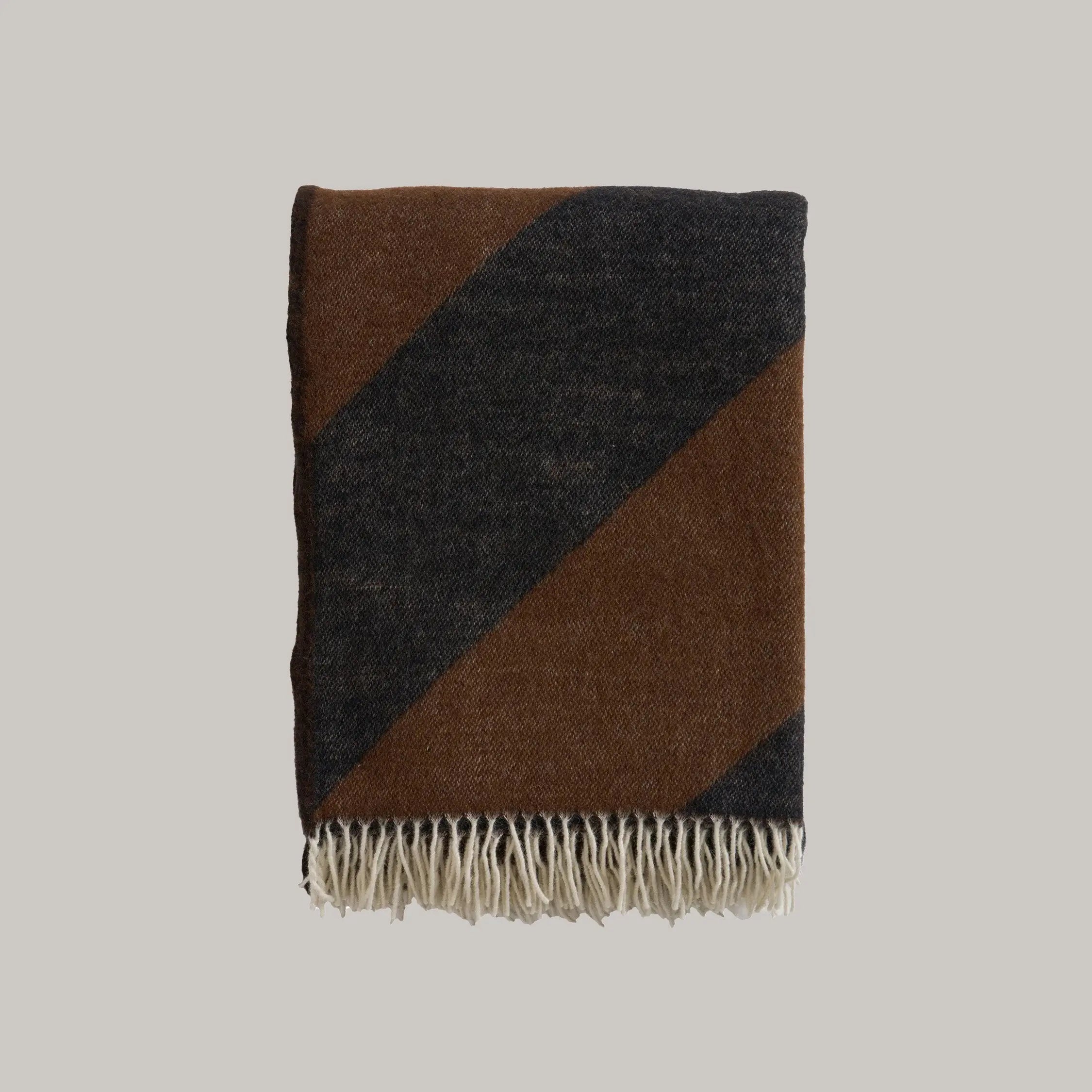 Angles Wool Throw Blanket Klippan